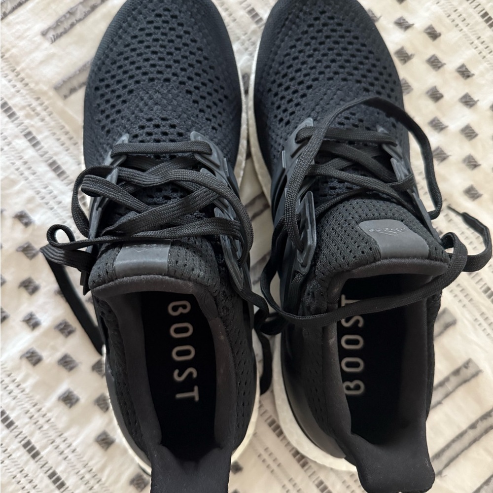 Adidas Women’s Black UltraBoost 1.0 Athletic Shoes